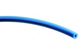 1/8" O.D. polyurethane supply tubing, blue,  per foot